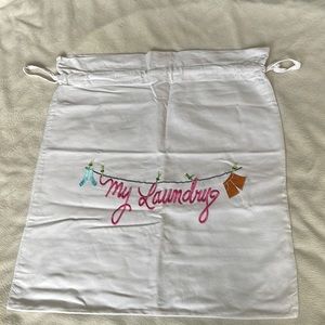 Buckhead Betties Laundry Bag Embroidered &  Cinch Top